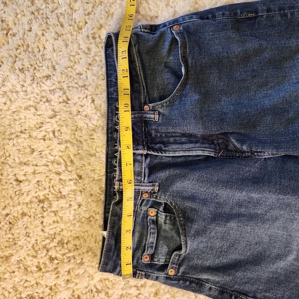 American Eagle Mens AIRFLEX+ Slim Jeans Denim Blue Size 29x30 - Picture 6 of 8